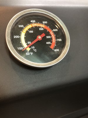 Мангал - барбекю передвижной с крышкой, термометром, решеткой и двумя ...