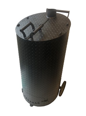Бочка "Усиленная-Профи" для сжигания мусора (3 мм сталь) - фото 15188