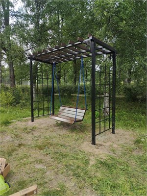 Качель уличная Парковая Премиум 3,5 х 1,5 м. 3309