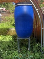 Подставка под бочку 200 литров для капельного полива 40 х 40 х 75 см.