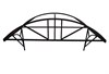 Козырек над крыльцом усиленный. Арочный 2 метра. Классик G-3 2253