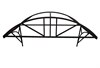 Козырек над крыльцом усиленный. Арочный 1,8 метра. Классик G-3 3039