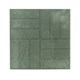 Плитка тротуарная Полимерпесчаная Премиум 330 х 330 х 35 мм. Зеленая 3050
