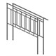 Перила "Лофт" к крыльцу 3 ступени 3130