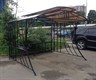 Мангал для дачи с крышей, Беседка Навес ( Летняя кухня, Барбекю) 2193