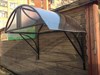 Козырек над крыльцом усиленный. Арочный 1,5 метра. Классик G-3 2252