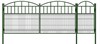 Ворота с калиткой комплект 3,5 + 0,8 метра - фото 8395